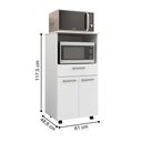 Ver imagem 3 de Balcão Duplo Forno Belluno Branco