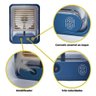 Ventilador Umidificador Agua Led Touch Refrescante Mesa Trabalho Estudos Escritorio 3 Velocidades Ve - 8