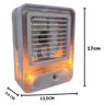 Ventilador Umidificador Agua Led Touch Refrescante Mesa Trabalho Estudos Escritorio 3 Velocidades Ve - 4