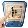 Ventilador Umidificador Agua Led Touch Refrescante Mesa Trabalho Estudos Escritorio 3 Velocidades Ve - 2