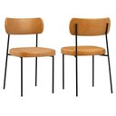 Ver imagem 1 de Kit com 2 Cadeira Mila Laminado Wisky - Fdecor