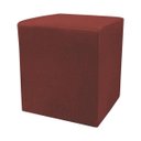 Ver imagem 1 de Puff Zelda Quadrado Multiuso 43x43x43cm Tecido Suede Vermelho