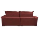 Ver imagem 6 de Sofá Retrátil e Reclinável Molas Pocket Cama Inbox Botonê 2.72M Espuma Viscoelástico Suede
