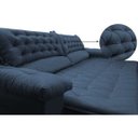 Ver imagem 4 de Sofá Retrátil e Reclinável Molas Ensacadas Cama Inbox Botonê 2,12M Espuma Viscoelástico Suede