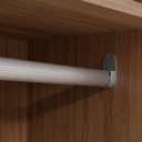 Ver imagem 5 de Guarda-Roupa 100% MDF 6 Portas 3 Gavetas Lisboa Yescasa Bege/Cinamomo/Off White