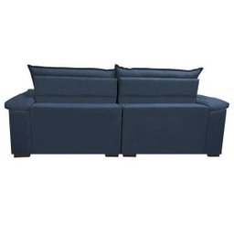 Sofá Retrátil e Reclinável Molas Ensacadas Cama Inbox Botonê 2,32M Espuma Viscoelástico Suede - 6