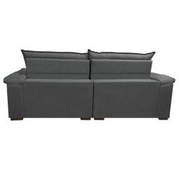 Sofá Retrátil e Reclinável Molas Ensacadas Cama Inbox Botonê 2,32M Espuma Viscoelástico Suede - 6