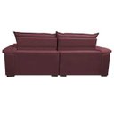 Ver imagem 6 de Sofá Retrátil e Reclinável Molas Ensacadas Cama Inbox Botonê 2,32M Espuma Viscoelástico Suede