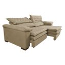 Ver mais imagens de Sofá Retrátil e Reclinável Molas Ensacadas Cama Inbox Botonê 2,52M Espuma Viscoelástico Suede