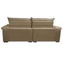 Ver imagem 6 de Sofá Retrátil e Reclinável Molas Ensacadas Cama Inbox Botonê 2,52M Espuma Viscoelástico Suede