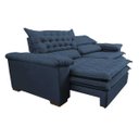 Ver imagem 7 de Sofá Retrátil e Reclinável Molas Ensacadas Cama Inbox Botonê 2,92M Espuma Viscoelástico Suede