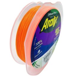 Linha Araty Best Cast Laranja - 300 Mt - 0,37 Mm - 1