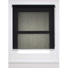 Cortina Persiana Rolô Tela Solar 3% Arelle Decor 0,40 larg X 2,80 alt:Preto - 2
