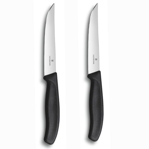 Kit com 2 Facas Swiss Classic para Churrasco Victorinox, 12cm 6.7903.12.2