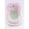 Kit Capa De Carrinho + Bebê Conforto + Apoio Nuvens Rosa - 5