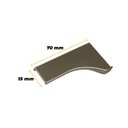 Ver imagem 3 de Ponteira Puxador Facetato RM-183 S7015 para 15 mm Champanhe 4 pares