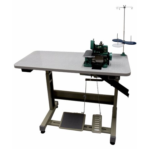 Overloque Semi Industrial com Motor Grande+mesa