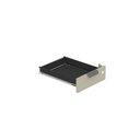 Ver imagem 2 de Gaveteiro Aéreo para Mesa GA02G P15 2 Gavetas MDP Castanheira Natural Branco Pandin Móveis