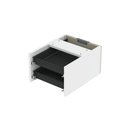 Ver mais imagens de Gaveteiro Aéreo para Mesa GA02G P15 2 Gavetas MDP Castanheira Natural Branco Pandin Móveis
