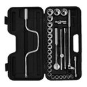 Ver imagem 6 de Jogo de Soquete Estriados Encaixe 1/2 com 29 Peças- Stanley 86-504