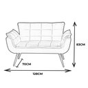 Ver imagem 4 de KIT NAMORADEIRA + 2 POLTRONAS OPALA