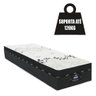 Cama Box Solteiro Colchão Molas Ensacadas Miami Gazin 88X188X70Cm Branco/Preto - 6