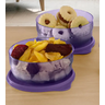 Tupperware Kit 2 Peças Tigela Premier 500ml Roxo em Policarbonato. Tupperware Kit 2 Peças Tigela Pre - 2