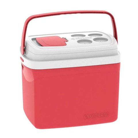 Caixa Térmica 32 Litros Soprano com Tampa Porta Copos