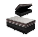 Ver imagem 1 de Cama Box Baú e Auxiliar Solteiro + Colchão de Molas Anjos Classic Superlastic 88cm
