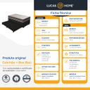Ver imagem 7 de Cama Box Baú e Auxiliar Solteiro + Colchão de Molas Anjos Classic Superlastic 88cm