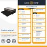 Cama Box Baú e Auxiliar Solteiro + Colchão de Molas Anjos Classic Superlastic 88cm - 7