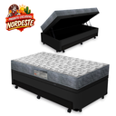 Ver imagem 2 de Cama Box Baú e Auxiliar com Colchão Ortopédico D33 Ortobom ISO 100 Solteiro 88cm