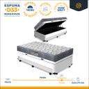 Ver imagem 2 de Cama Box Baú e Auxiliar Solteiro Branca + Colchão D33 Ortobom - Iso 100 - 88x188x60cm