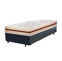 Ver imagem 1 de Cama Box Solteiro King + Colchão de Molas Ensacadas - Anjos - Classic Mola Ensacada - 96x203x61cm