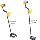 Ver imagem 2 de Detector Metais Profissional Ouro Prata Bronze Praia Digital Portátil Pá Pilha Importway IWDMLCD-002