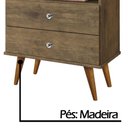 Ver imagem 3 de Mesa de Cabeceira 2 Gavetas Status Jequitibá