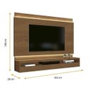 Ver imagem 2 de Painel para TV até 60 Polegadas Savoy Naturale 163 cm