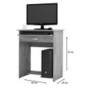 Ver imagem 4 de Mesa para Computador Prática com Gaveta - Branco