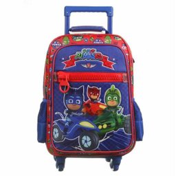 Mochila Com 4 Rodinhas 360 Graus Pj Masks G 11774 Dmw - 1