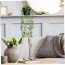 Ver imagem 3 de Arranjo Completo Folhagem de Eucalipto Pendente Verde com Vaso