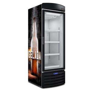 Cervejeira Porta de Vidro Vn50rl Metalfrio Cervejeira Expositora 497 Litros 110v
