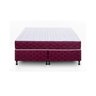 Cama Box + Colchão Castor Queen Red & White Double Face D33 158x198x52cm - 2