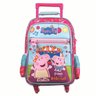 Mochila Escolar Com Rodinhas Peppa Pig G 37474 Dermiwil - 1