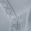 Ver imagem 3 de Jogo Cama Lençol Casa Scarpa Santoro Queen Micropercal 300 Fios 4 Peças - Cinza