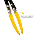 Ver imagem 5 de Alicate Para Abraçadeira Elástica Automotivo 9 Polegadas Vonder Com Trava Pressão e Mordente Especia