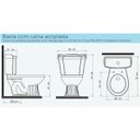 Ver imagem 3 de Vaso Sanitário com Caixa Acoplada Bréscia Eternit