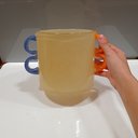Ver imagem 6 de Vaso Decorativo Enfeite Casa Vidro 15x21x21cm Marfim