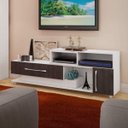 Ver imagem 1 de Rack para TV até 45 Polegadas 160cm 1 Gaveta 1 Porta Branco