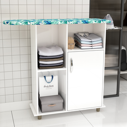 Tabua de Passar Roupa com Armário Miami 104cm Branco Móveis Dacheri - 2