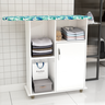 Tabua de Passar Roupa com Armário Miami 104cm Branco Móveis Dacheri - 2